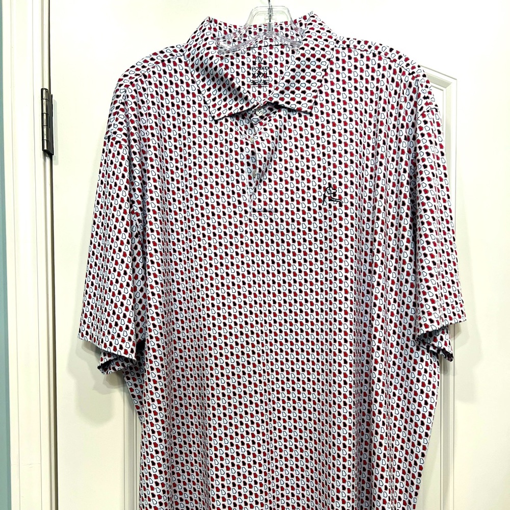 Rhoback Men’s Georgia Polo - “The Hedges”